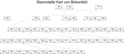 Stammtafel Karl von Birkenfeld