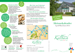 Aktionskalender