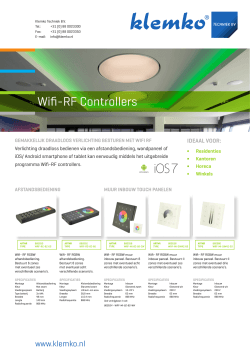 Wifi-RF Controllers
