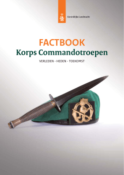 Korps Commandotroepen FACTBOOK