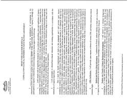 HFMH Clinical Experience Participation Agreement and