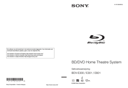 BD/DVD Home Theatre System