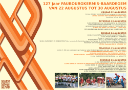 Affiche Faubourg 2014