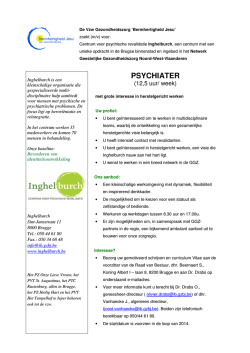 PSYCHIATER - Inghelburch