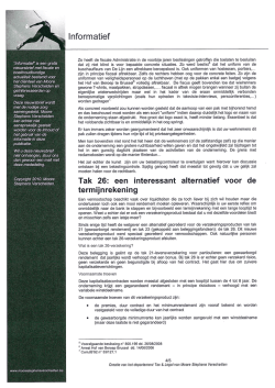 Een interessant alternatief voor termijnrekening