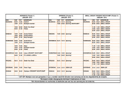 Download het complete groepslessen rooster