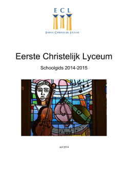 hier - Eerste Christelijk Lyceum Haarlem