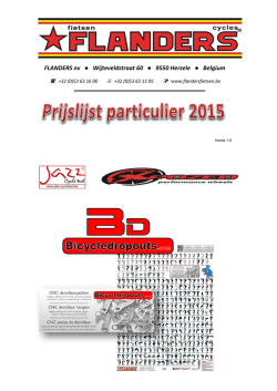 Download prijslijst