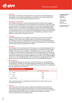 E.ON - 1 jaar vast - Energievergelijken.nl