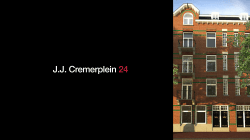 J.J. Cremerplein 24 - Oud Amsterdam Ontwikkeling