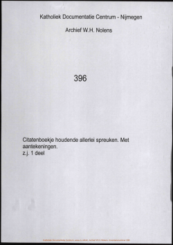Katholiek Documentatie Centrum