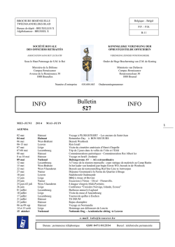 INFO Bulletin INFO 527