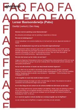 infosheet - INHolland.nl