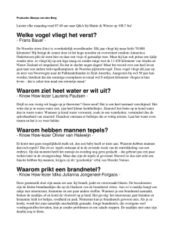 van Know How 9/2014 - Marysa van den Berg
