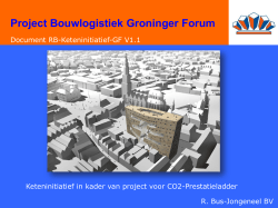 Duurzaam bouwen via Ketensamenwerking