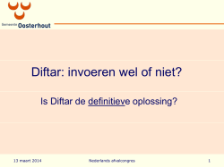Het invoeren van diftar - van strategie naar praktijk, Marc Linden
