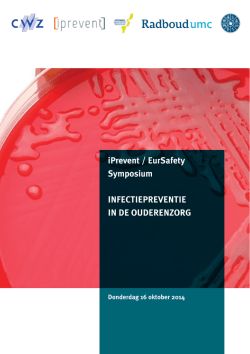 Infectiepreventie in de Ouderenzorg