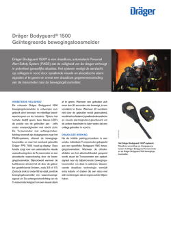 Dr&auml;ger Bodyguard&reg; 1500 (PDF)