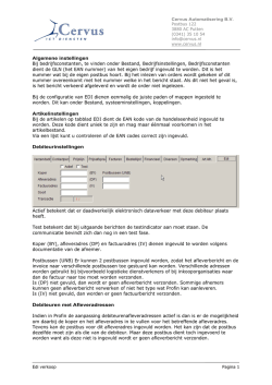 EDI informatie