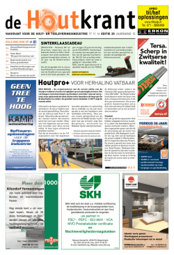 Uitgave 20 - De Houtkrant