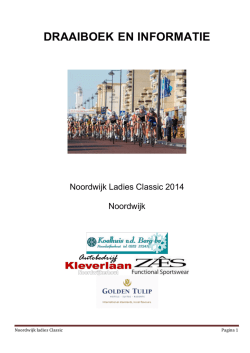 DRAAIBOEK_Noordwijk ladies Classic 2014