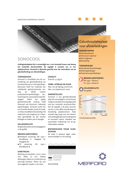 Productblad Sonocool