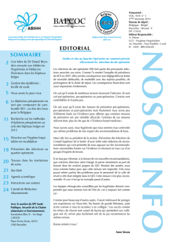 edItorIAl 2 sommAIre 6 3 15 20 11 19 5 21 22 23 24