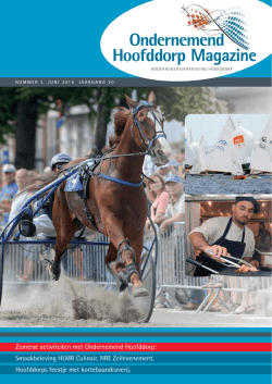 Download exemplaar... - Ondernemend Hoofddorp