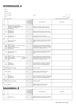 INTERMEDIAIRE B Interm&eacute;diaire B