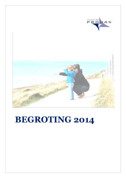 16. Begroting 2014