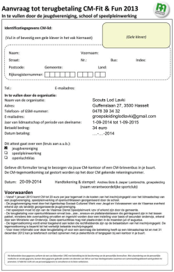 dit formulier - Scouts Lod Lavki