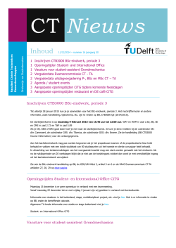16. 11-12-2014 - TU Delft Studentenportal