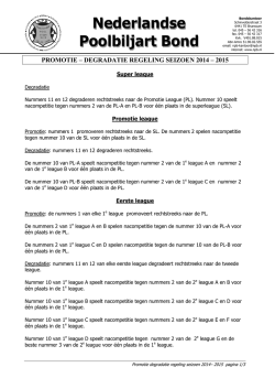 Download - Nederlandse Poolbiljart Bond