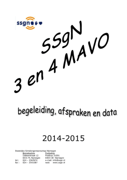 Download - Stedelijke Scholengemeenschap Nijmegen