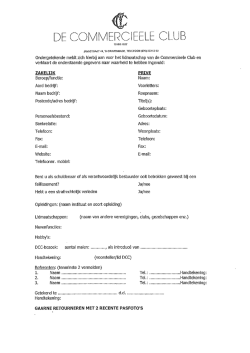 oe COMMEIEELE erna - De Commercieele Club
