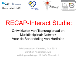 RECAP-Interact Studie: - e