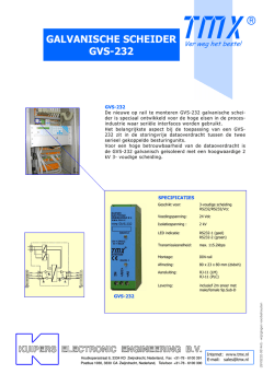 GVS232 galvanische RS232 scheider662 KB