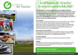 Golfbaan de Texelse is woest aantrekkelijk!