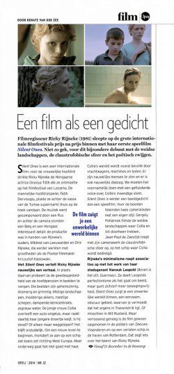 Een film a s een gedicht