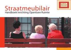 Handboek Straatmeubilair
