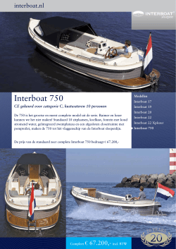 Interboat 750