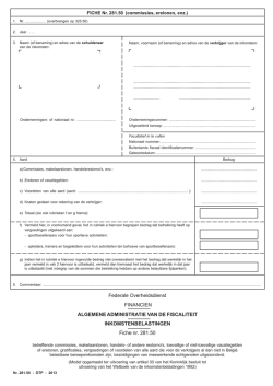 Individuele fiche 281_50 - aanslagjaar 2014