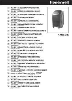 Honeywell - Oliefris