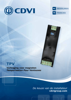 Handleiding TPV