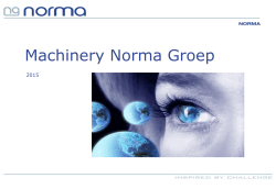 Machinepark Norma 2015