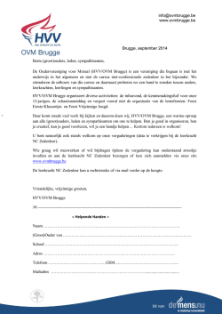 Helpende handen 2014-2015