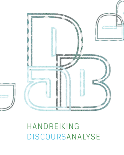 HANDREIKING DISCOURSANALYSE