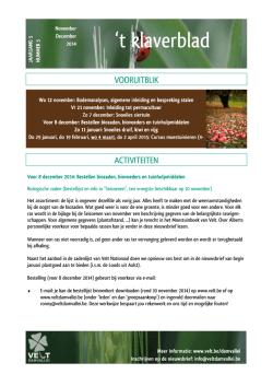 14 10 24 nieuwsbrief november dec