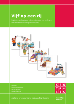 Handboek TOS vijf op een rij