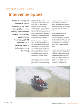 Interventie op zee